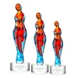 Venus Award on Marvel Base - Clear | https://www.bestnamebadges.com