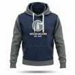 Full Color Fleece Lined 310G Kangaroo Hoodie | https://www.bestnamebadges.com