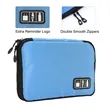 Travel Cable Organizer Case | https://www.bestnamebadges.com