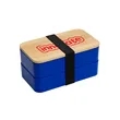 Bamboo Stackable Bento Box | https://www.bestnamebadges.com