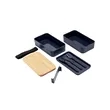 Bamboo Stackable Bento Box | https://www.bestnamebadges.com