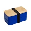 Bamboo Stackable Bento Box | https://www.bestnamebadges.com