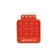 Dimple Silicone Push Pop Notebook | https://www.bestnamebadges.com