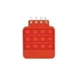 Dimple Silicone Push Pop Notebook | https://www.bestnamebadges.com