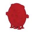Pawpy Push Pop Fidget Toy | https://www.bestnamebadges.com