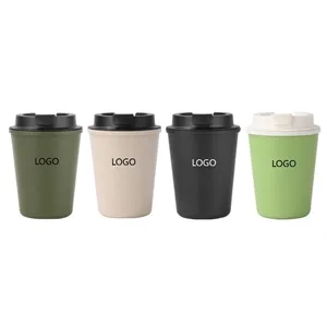 Double Layer Plastic Travel Mug- Coffee Cup