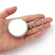 Stainless Steel Portable Pocket Circular Ashtray Key Chain | https://www.bestnamebadges.com