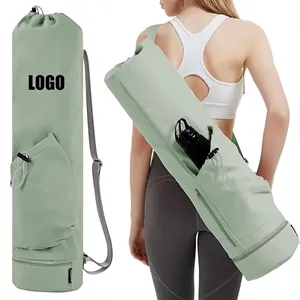 Yoga Mat Bag with Water Bottle Pocket