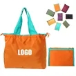 Foldable Grocery Bags with Handles | https://www.bestnamebadges.com