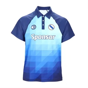 Custom Full Color Dye Sublimation Performance Polo Shirt