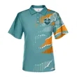 Custom Full Color Dye Sublimation Performance Polo Shirt | https://www.bestnamebadges.com