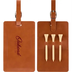 Golf Bag Tag Tee Holder | https://www.bestnamebadges.com