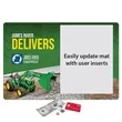 Frame-It Flex® Peel&Place® Ultra Thin Window Counter Mat | https://www.bestnamebadges.com