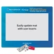 Frame-It Flex® Peel&Place® Ultra Thin Window Counter Mat | https://www.bestnamebadges.com