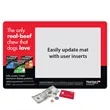 Frame-It Flex® Barely There™ Ultra Thin Window Counter Mat | https://www.bestnamebadges.com