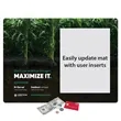 Frame-It Flex® Barely There™ Ultra Thin Window Counter Mat | https://www.bestnamebadges.com