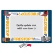 Frame-It Flex® Barely There™ Ultra Thin Window Counter Mat | https://www.bestnamebadges.com