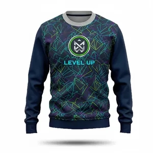 Sublimated Lightweight 250G Scuba Knit Sweatshirt
