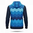 Sublimated Scuba Knit 250G Full Zip Performance Hoodie | https://www.bestnamebadges.com