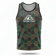 Men's Poly Spandex Performance Classic Tank Top Sublimated | https://www.bestnamebadges.com