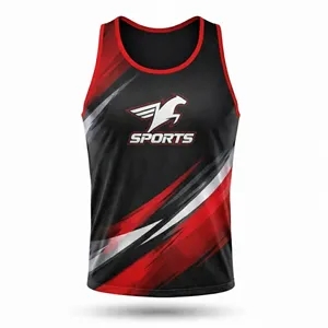 Breathable Spandex Interlock Classic Tank Top SUBLIMATED