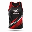 Breathable Spandex Interlock Classic Tank Top SUBLIMATED | https://www.bestnamebadges.com