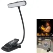 LED Rechargeable Book Light for Bed Reading 3 Color Modes | https://www.bestnamebadges.com