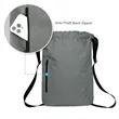 EcoVenture RPET Drawstring Backpack | https://www.bestnamebadges.com