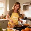 Dye Sublimation Full Length Apron W/ Adjustable Neck Strap | https://www.bestnamebadges.com