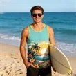 Dye Sublimation Birdseye Mesh Performance Tank Top (160gsm) | https://www.bestnamebadges.com