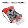 14" X 18" Mesh Top Drawstring Backpack | https://www.bestnamebadges.com