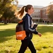 14" X 18" Mesh Top Drawstring Backpack | https://www.bestnamebadges.com