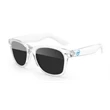 Clear Retro Sunglasses | https://www.bestnamebadges.com