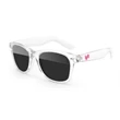 Clear Retro Sunglasses | https://www.bestnamebadges.com