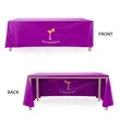 72" x 156" Custom Plastic Rectangular Table Cover | https://www.bestnamebadges.com
