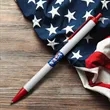 Value Slim Vividprint™ Pen w/Matte Trim | https://www.bestnamebadges.com