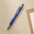 Lewis Metal Pen with Stylus | https://www.bestnamebadges.com