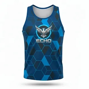 Sublimated 160G Brushed Milk Silk Ultra Soft Tank Top