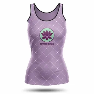 Women's Spandex Interlock Performance Tank Top Sublimated