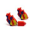 Custom USB 2D PVC Flash Memory Drive | https://www.bestnamebadges.com