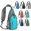 Water Resistant Crossbody Chest Backpack | https://www.bestnamebadges.com
