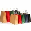 Kraft Paper Portable Paper Shopping Bag With Handle | https://www.bestnamebadges.com
