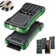 20000mAh Power Bank Solar Charger With 4 Built-in Cables | https://www.bestnamebadges.com