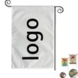 12 x 18 Inch Custom Double Sided Garden Flag | https://www.bestnamebadges.com