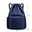 Drawstring Backpack Bag Sport Gym Backpack | https://www.bestnamebadges.com
