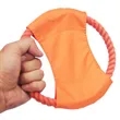 Dog Rope Flying Disc Toy For Aggressive Chewers | https://www.bestnamebadges.com