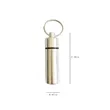 Aluminium Alloy Portable Mini Pill Organizer Case Container | https://www.bestnamebadges.com