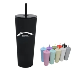 Double Wall Bulk Tumblers With Lids And Straws