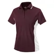 Women's Color Blocked Wicking Polo | https://www.bestnamebadges.com
