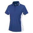 Women's Color Blocked Wicking Polo | https://www.bestnamebadges.com